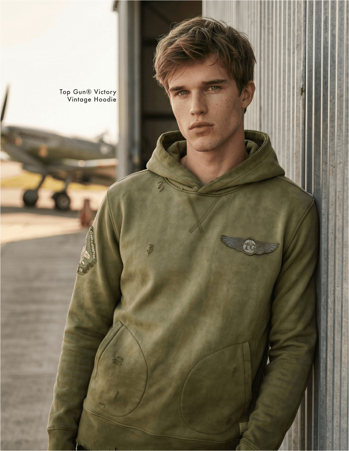 Top Gun Victory Vintage Hoodie