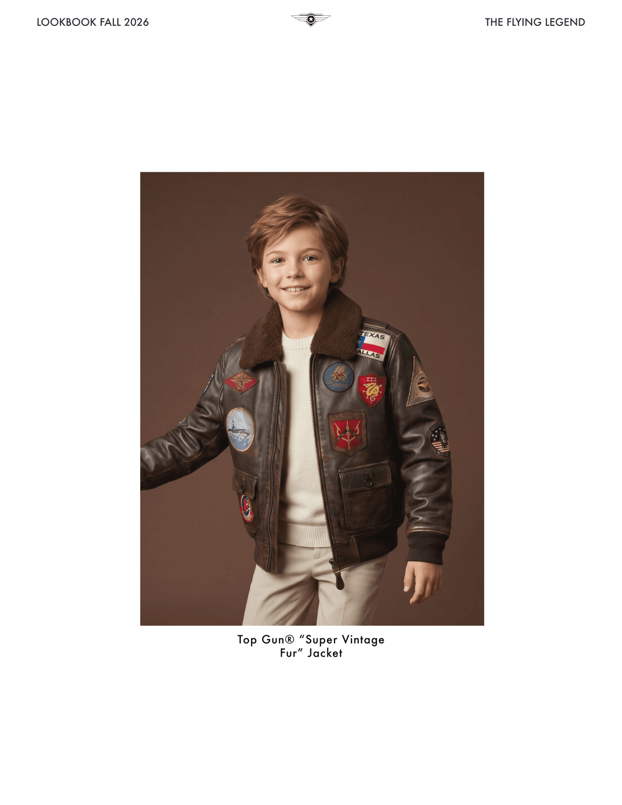 Top Gun Super Vintage Fur Jacket
