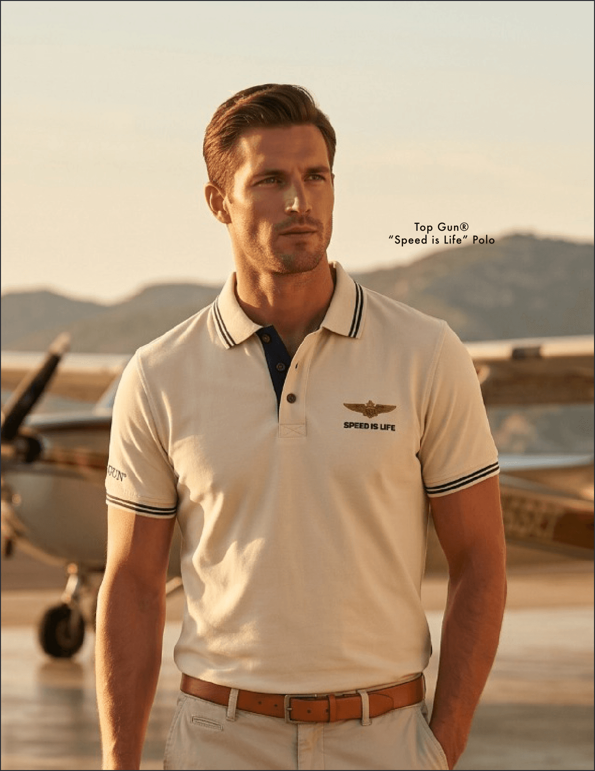 Top Gun Speed is Life Polo